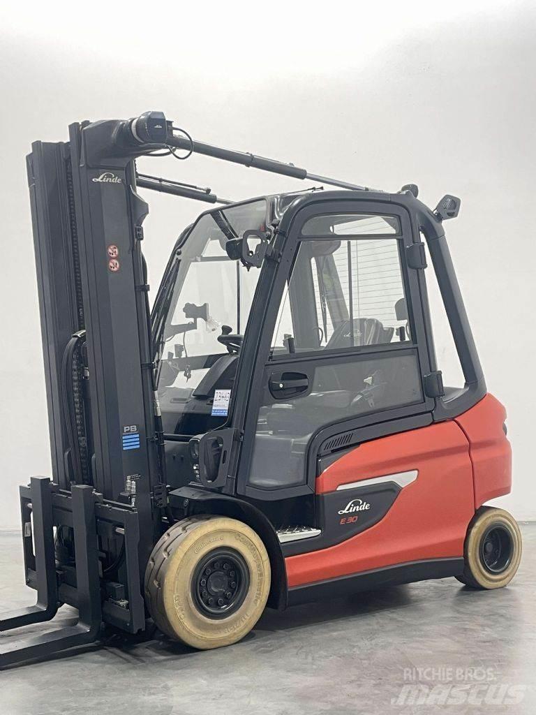 Linde E30L-01-1252 El gaffeltrucks
