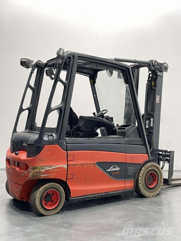 Linde E30L-01-387 El gaffeltrucks