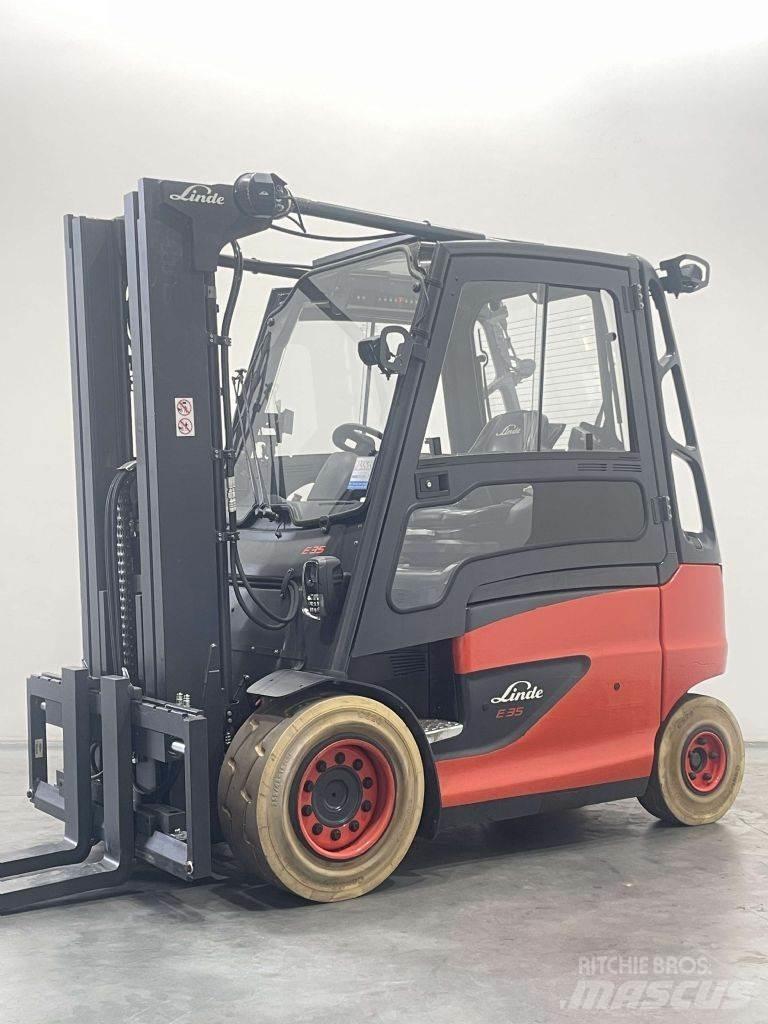 Linde E35H-01/600-388 El gaffeltrucks