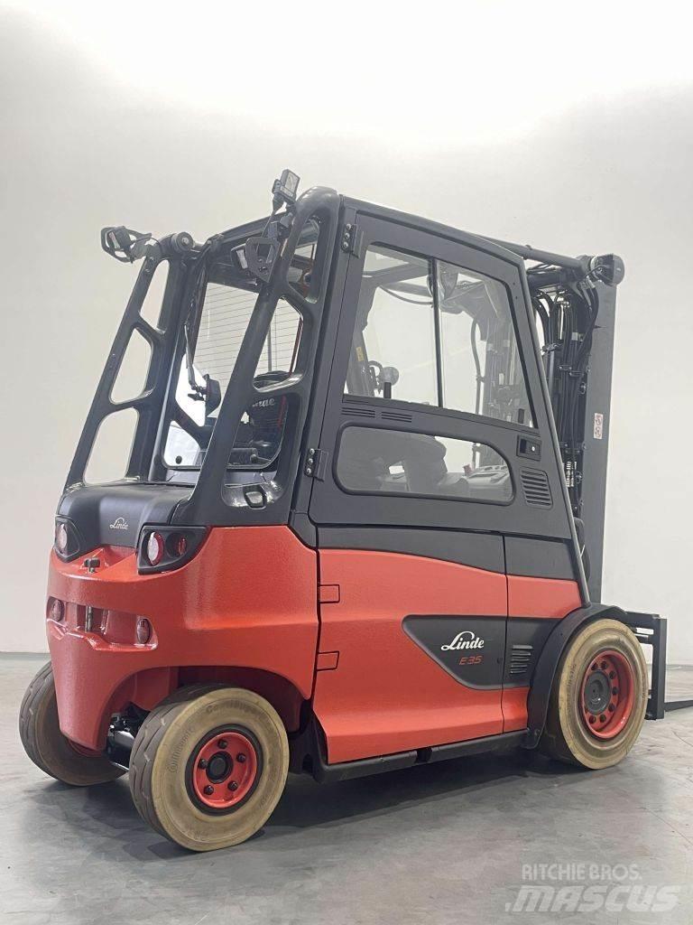 Linde E35H-01/600-388 El gaffeltrucks