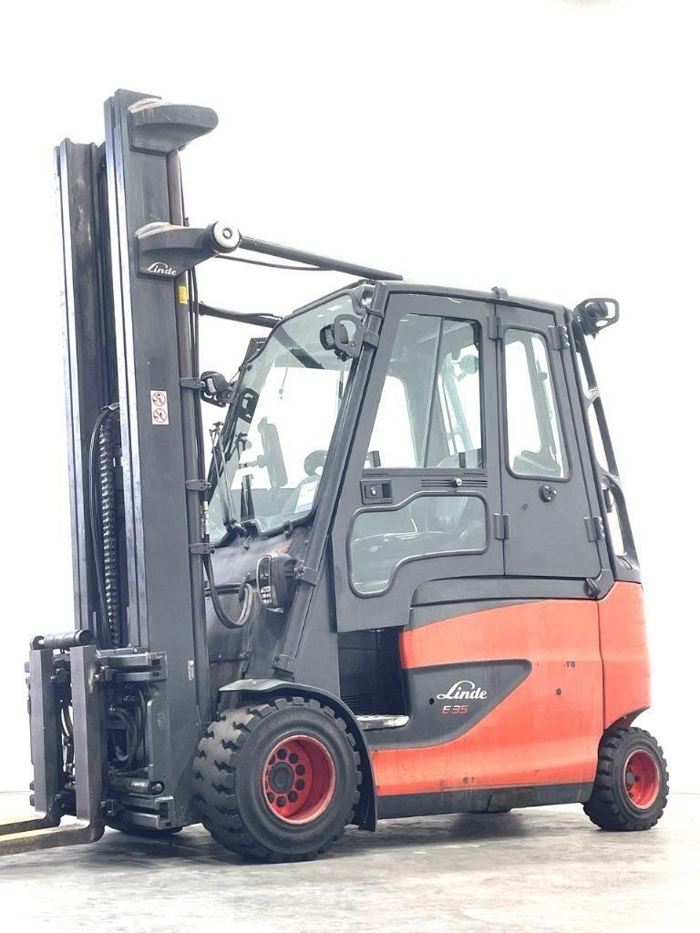 Linde E35HL-01 El gaffeltrucks