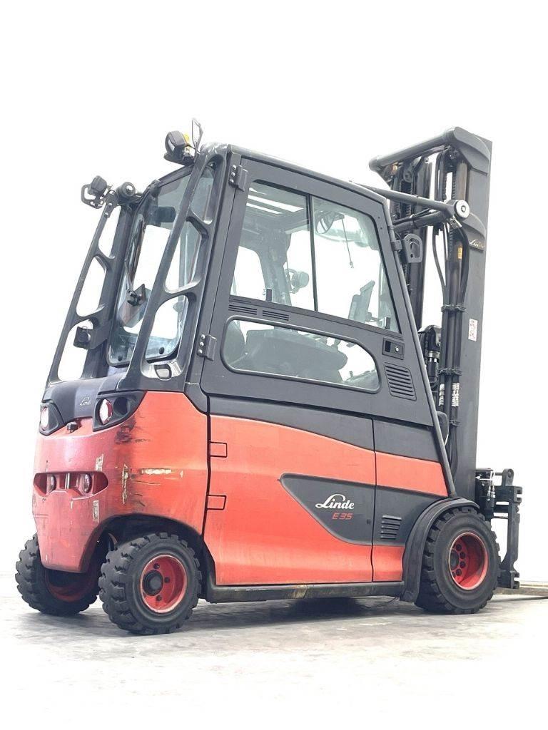 Linde E35HL-01 El gaffeltrucks