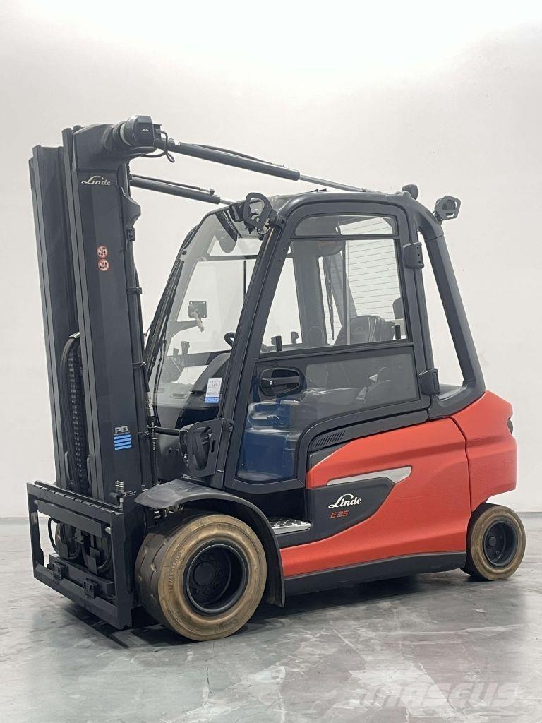 Linde E35L-01-1252 El gaffeltrucks