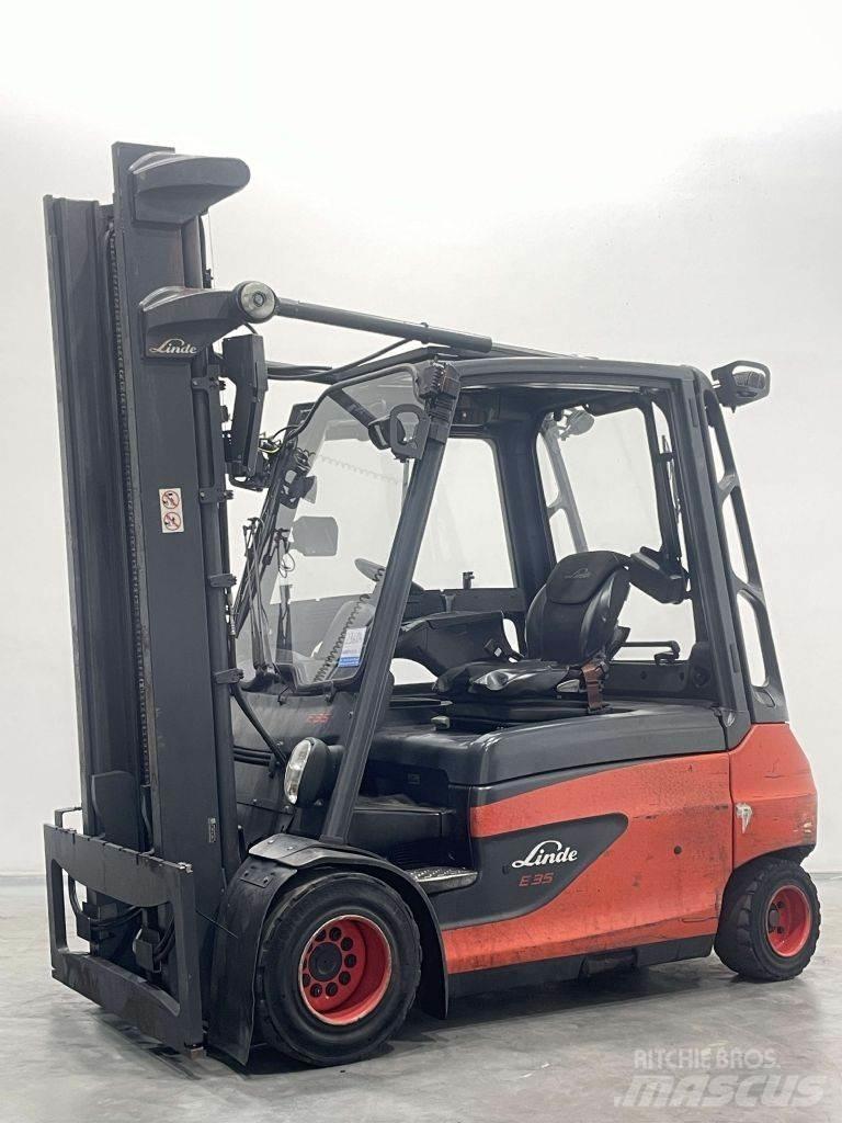 Linde E35L-01-387 El gaffeltrucks