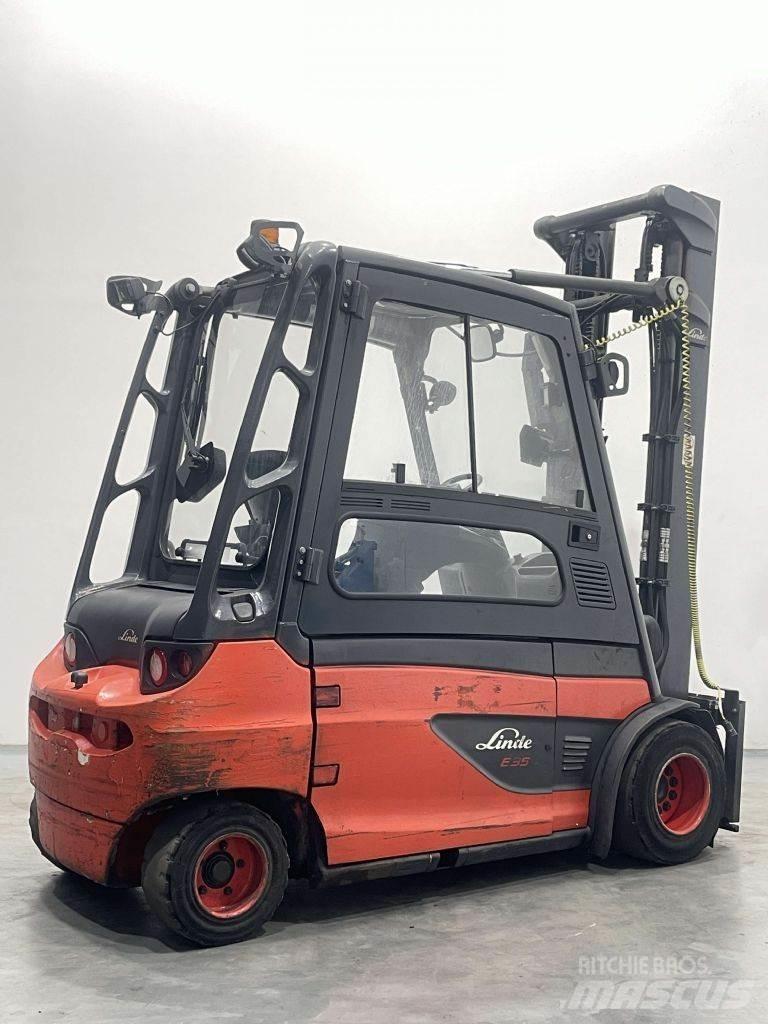 Linde E35L-01-387 El gaffeltrucks