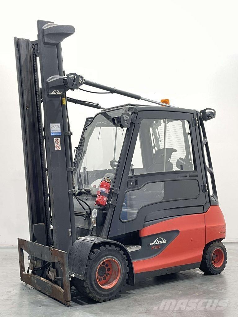 Linde E35L-01-387 El gaffeltrucks