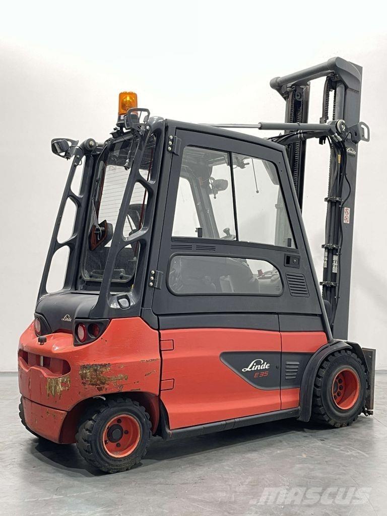 Linde E35L-01-387 El gaffeltrucks