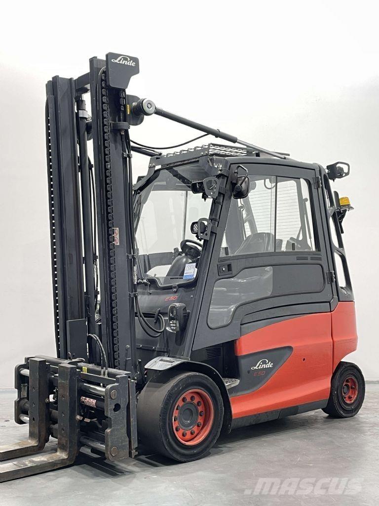 Linde E50HL-01-388 El gaffeltrucks