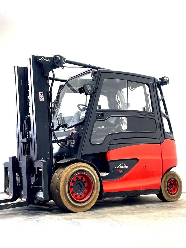 Linde E50L/600-388 El gaffeltrucks