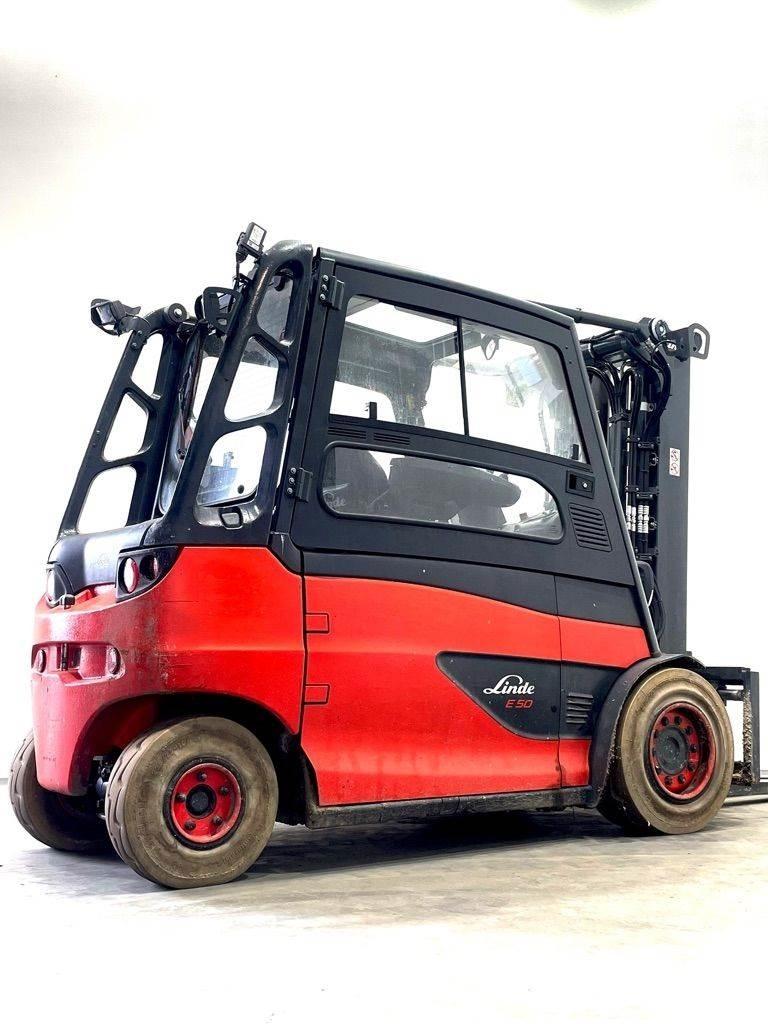 Linde E50L/600-388 El gaffeltrucks