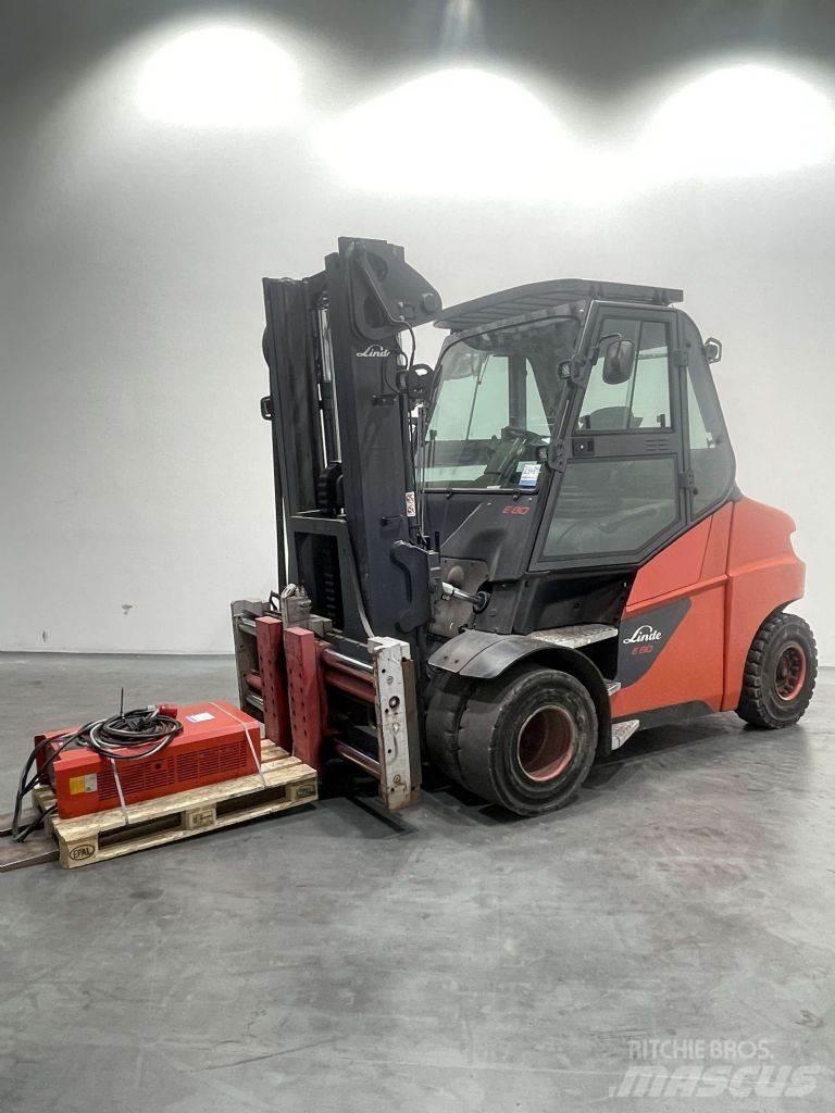 Linde E80-01/900-1279 El gaffeltrucks