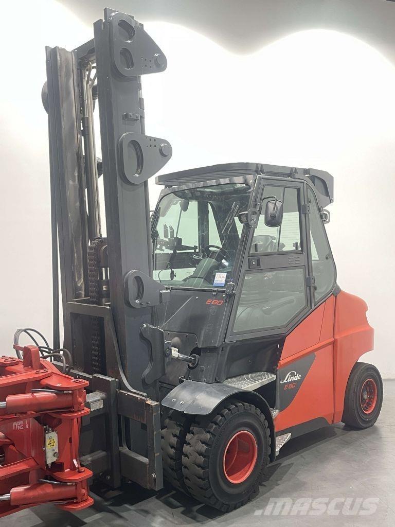 Linde E80-01/900-1279 El gaffeltrucks