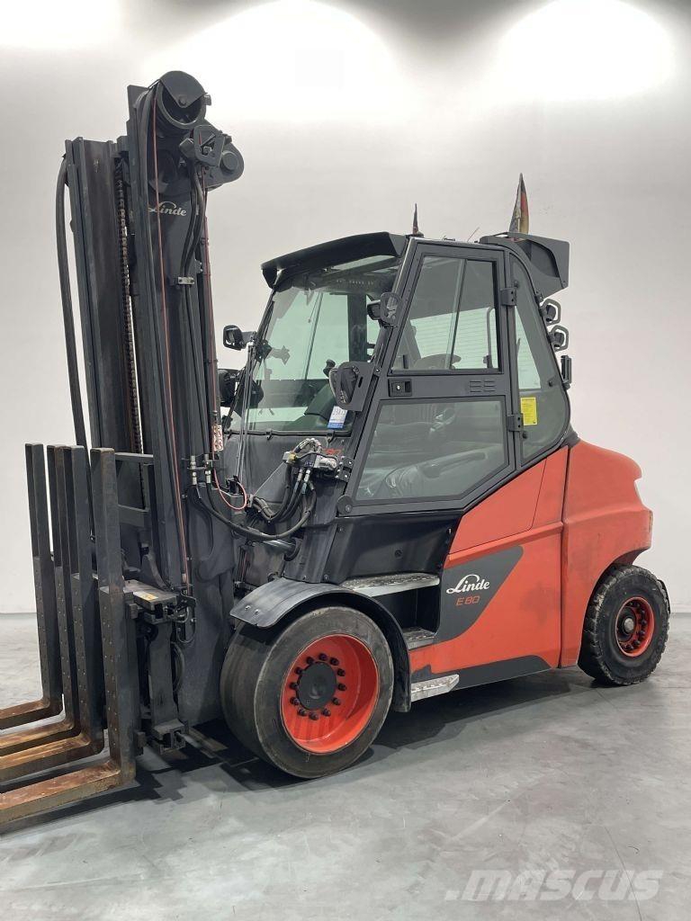 Linde E80-01/900-1279 El gaffeltrucks