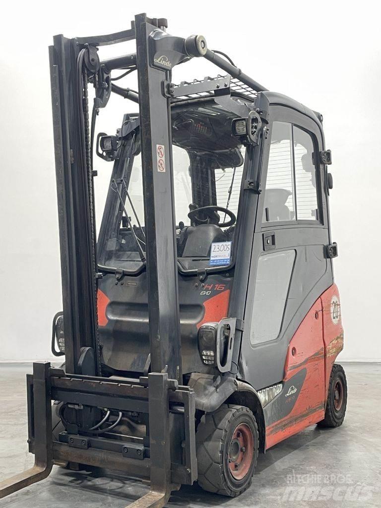Linde H16T-01-391 LPG gaffeltrucks