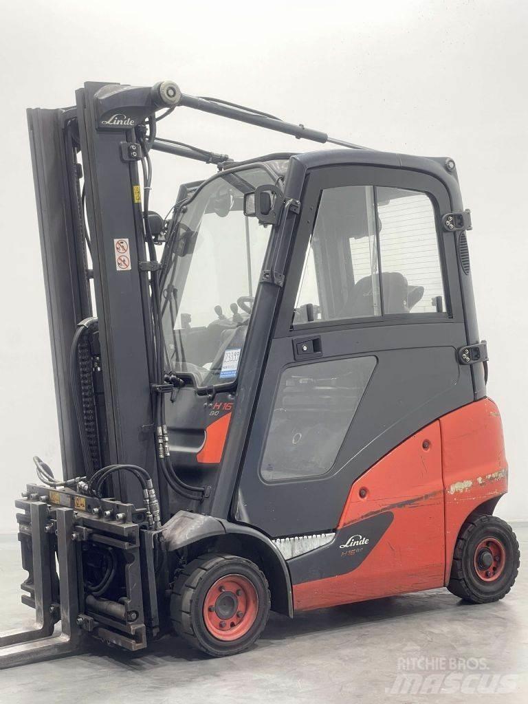 Linde H16T-01-391 LPG gaffeltrucks