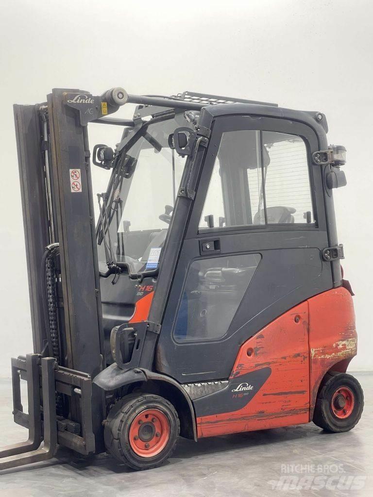 Linde H16T-01-391 LPG gaffeltrucks