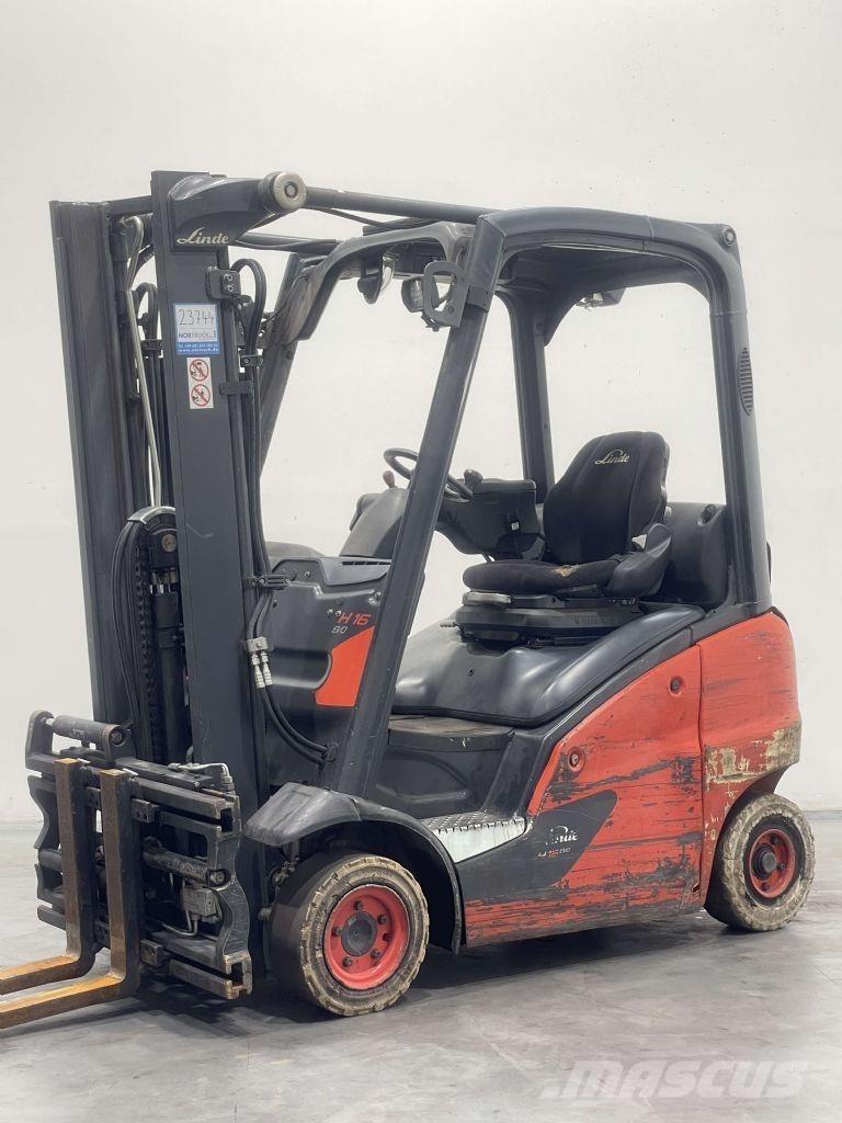 Linde H16T-01-391 LPG gaffeltrucks