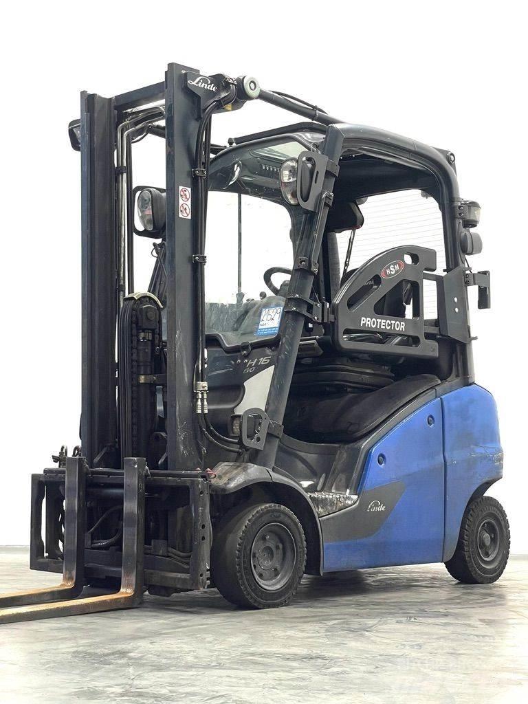 Linde H16T-391-EVO LPG gaffeltrucks
