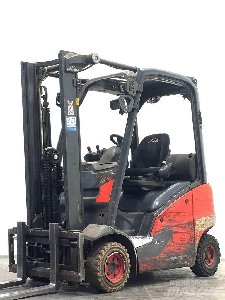 Linde H16T-391-EVO LPG gaffeltrucks