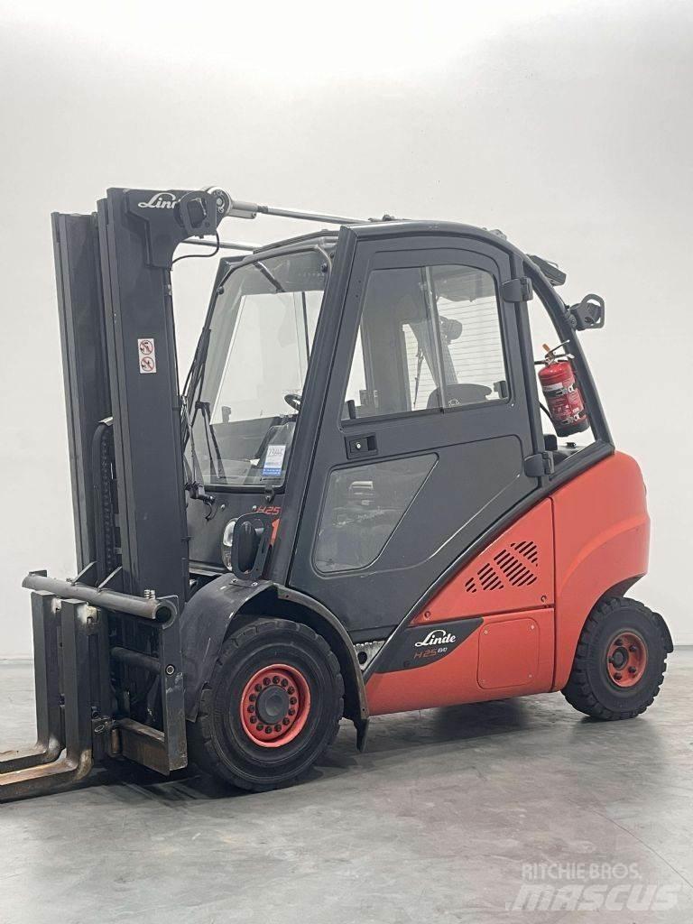 Linde H25D-02/600-393 Diesel gaffeltrucks