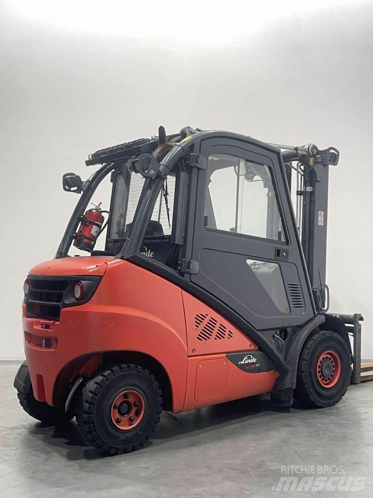 Linde H25D-02/600-393 Diesel gaffeltrucks