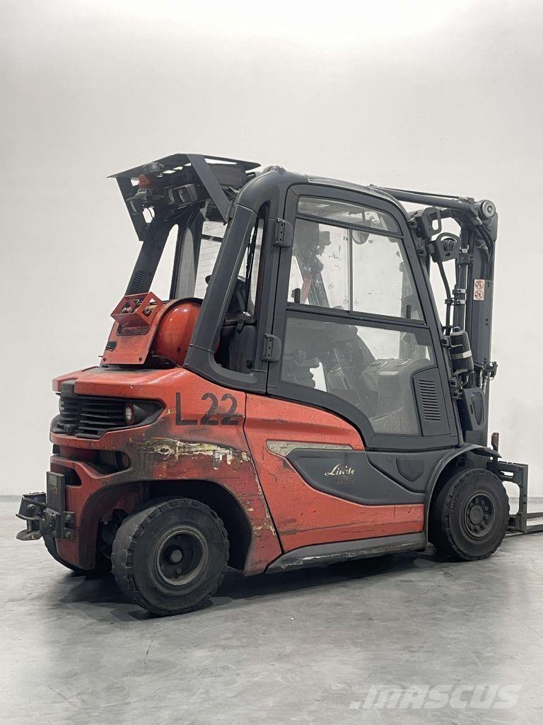 Linde H25T-01-1202 LPG gaffeltrucks