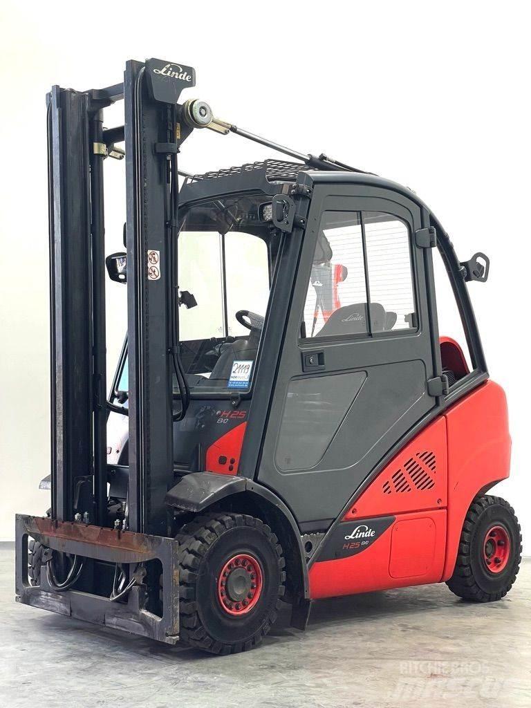 Linde H25T-392-EVO LPG gaffeltrucks