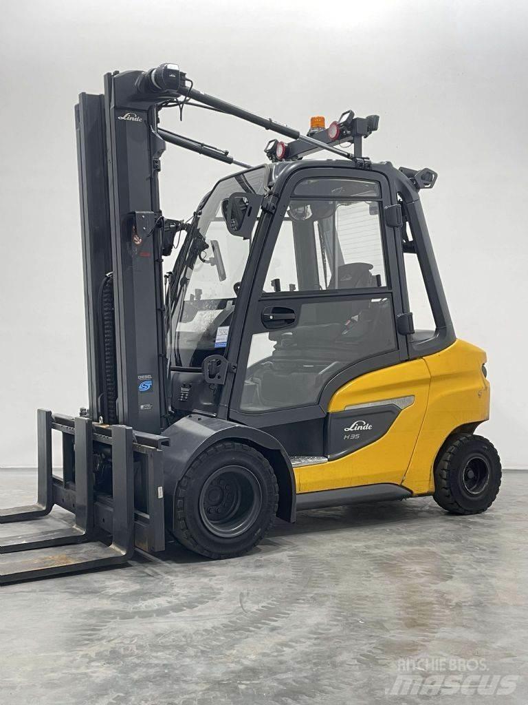Linde H35D-01-1202 Diesel gaffeltrucks