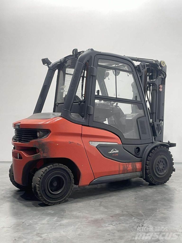 Linde H35D-01-1202 Diesel gaffeltrucks