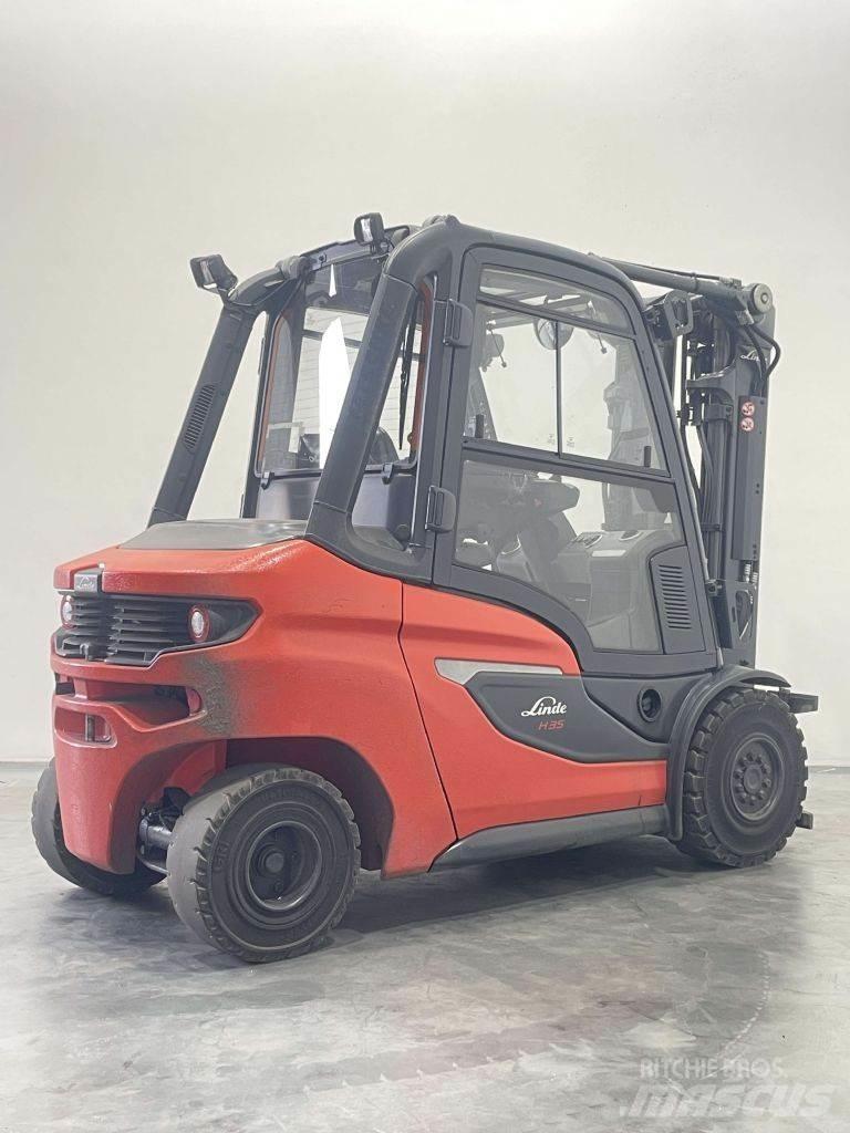 Linde H35D-01-1202 Diesel gaffeltrucks