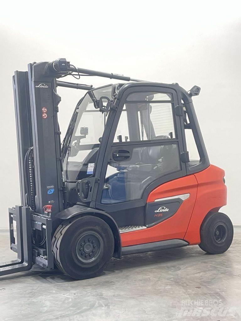 Linde H35D-01-1202 Diesel gaffeltrucks