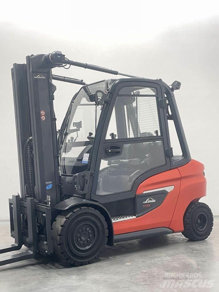 Linde H35D-01-1202 Diesel gaffeltrucks