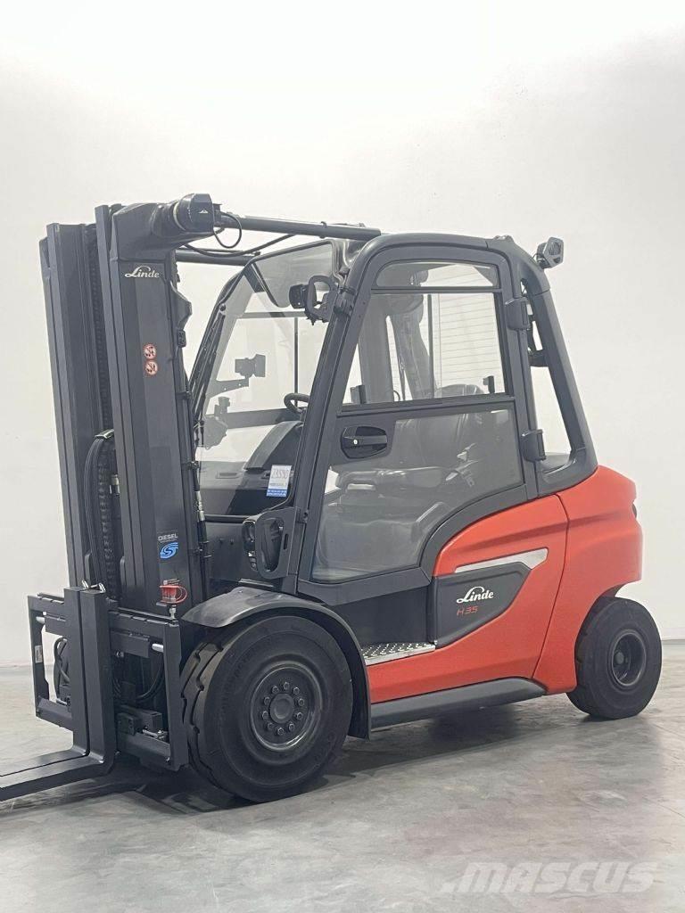 Linde H35D-01-1202 Diesel gaffeltrucks