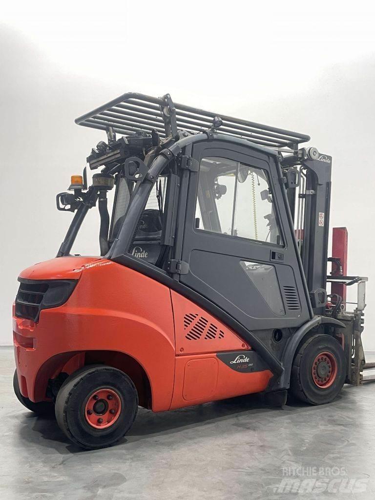 Linde H35D-02-393 Diesel gaffeltrucks