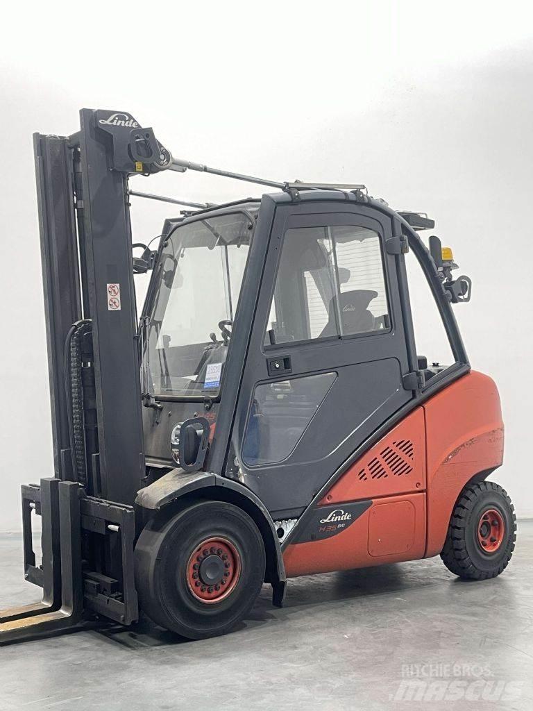 Linde H35D-02-393 Diesel gaffeltrucks