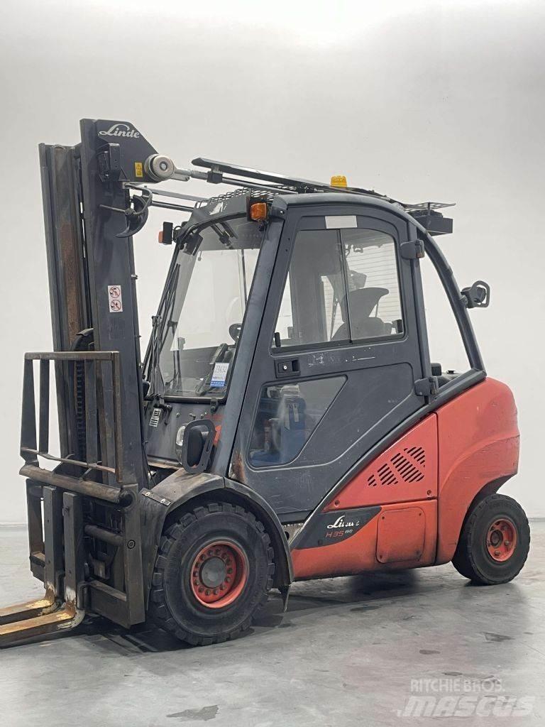 Linde H35D-02-393 Diesel gaffeltrucks