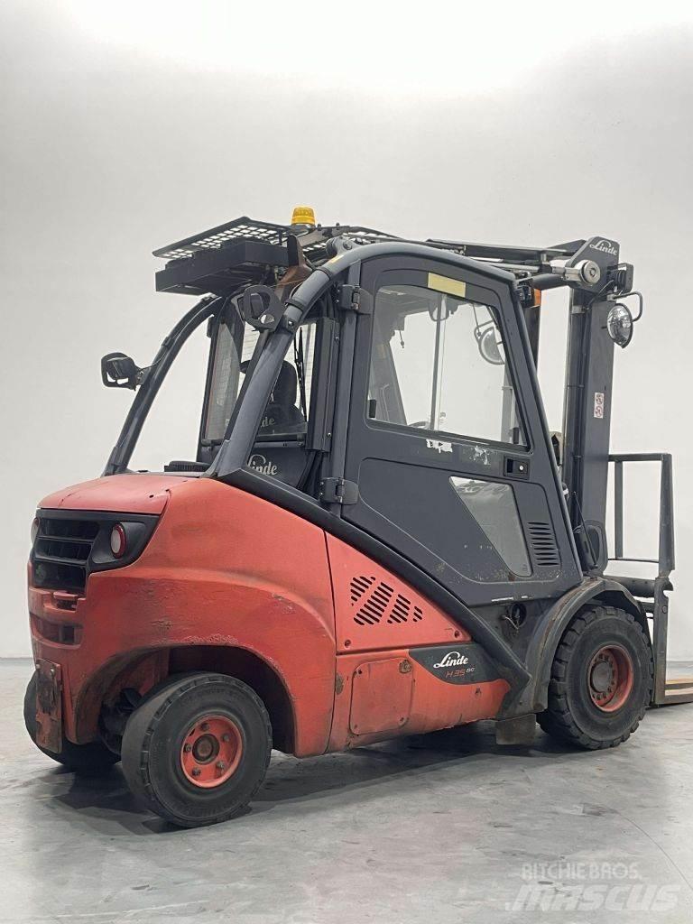 Linde H35D-02-393 Diesel gaffeltrucks