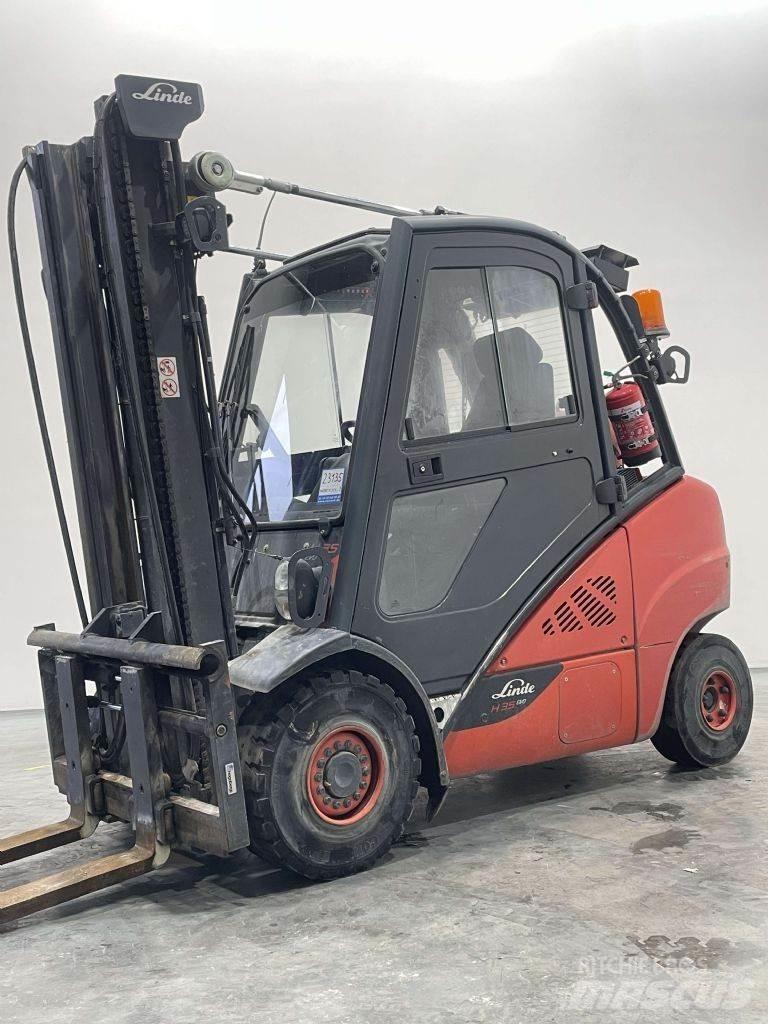 Linde H35T-02-393 LPG gaffeltrucks
