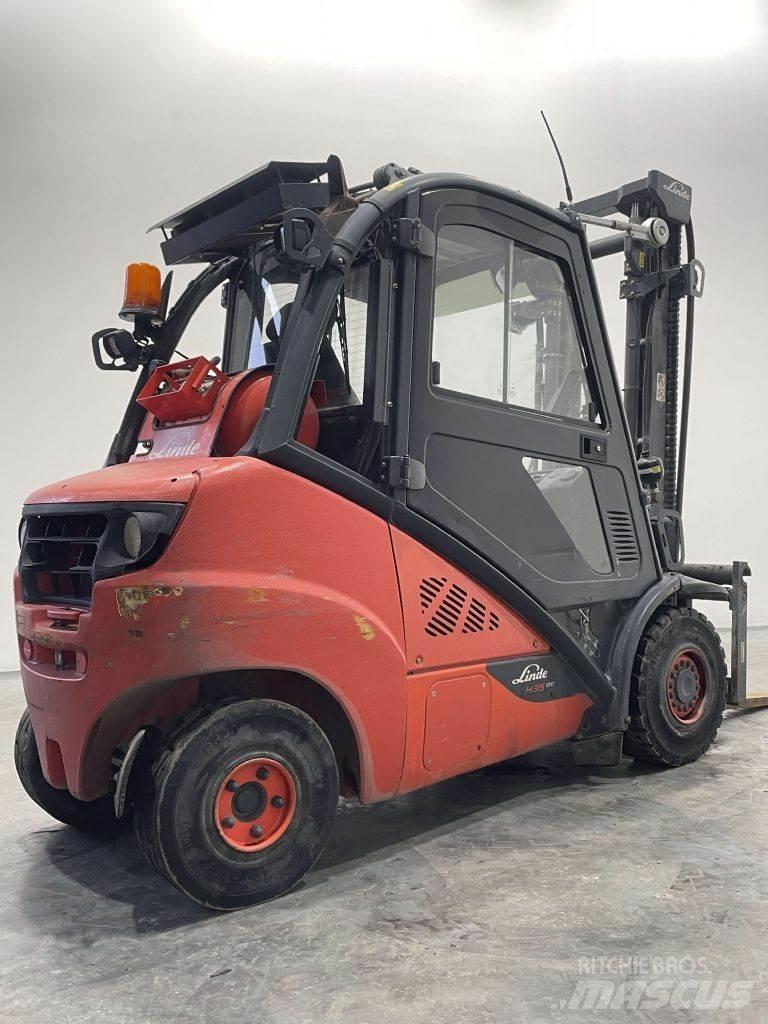 Linde H35T-02-393 LPG gaffeltrucks