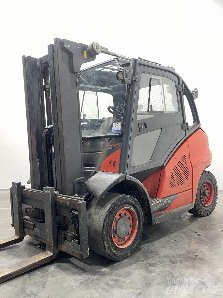 Linde H45D-02-394 Diesel gaffeltrucks