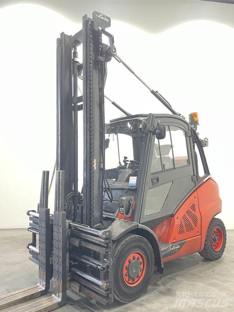 Linde H45T-02 LPG gaffeltrucks
