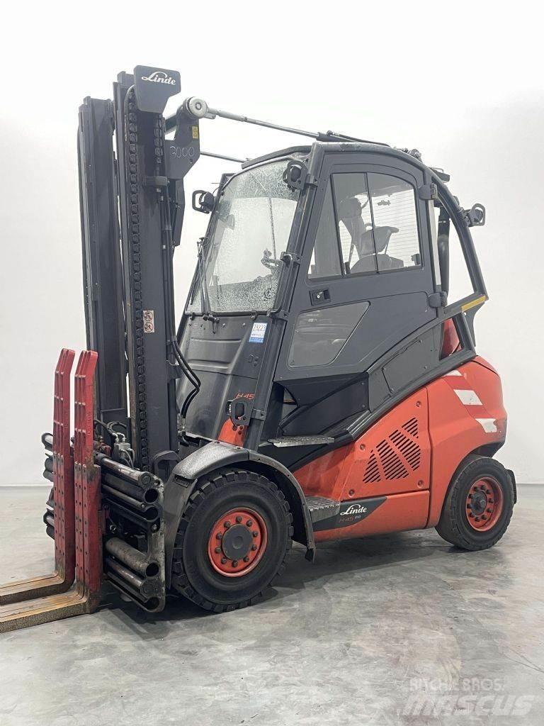 Linde H45T-02-394 LPG gaffeltrucks