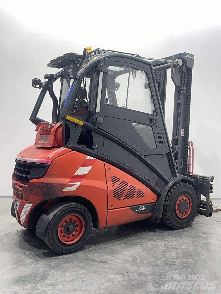 Linde H45T-02-394 LPG gaffeltrucks