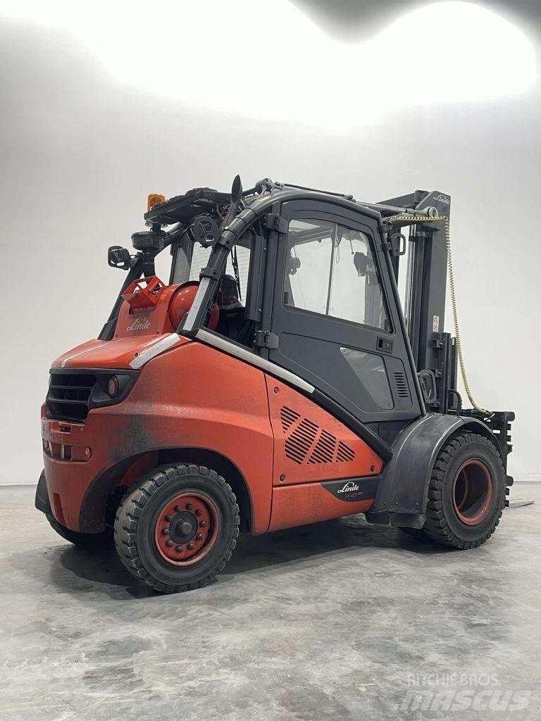 Linde H45T-02-394 LPG gaffeltrucks