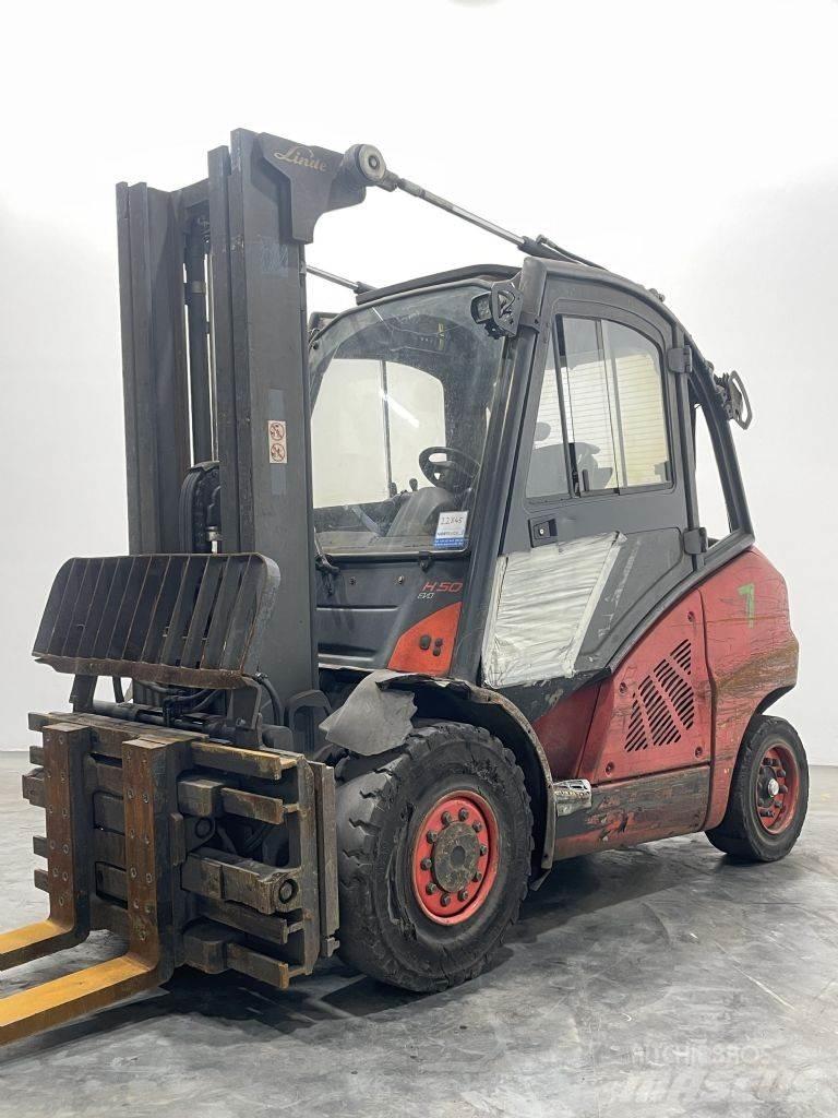 Linde H50D-02-394 Diesel gaffeltrucks