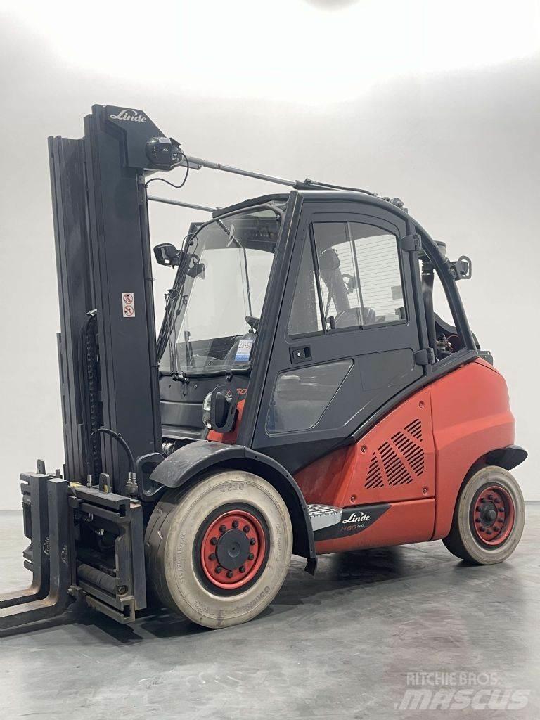 Linde H50T-02-394 LPG gaffeltrucks