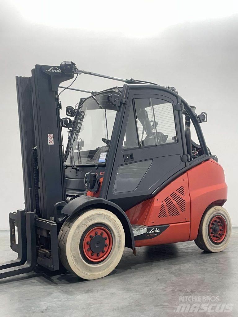 Linde H50T-02-394 LPG gaffeltrucks