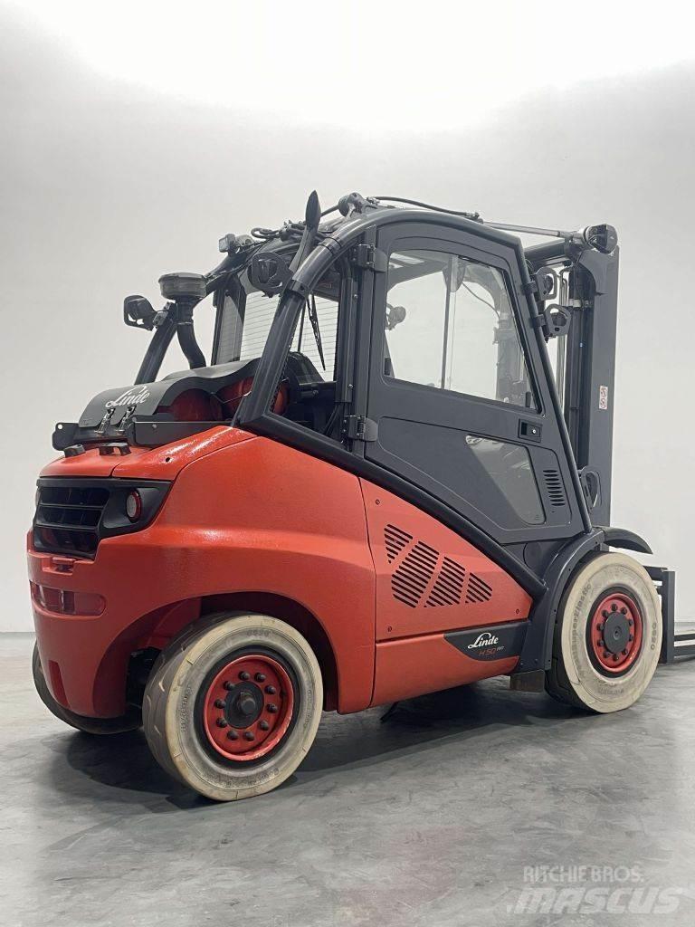 Linde H50T-02-394 LPG gaffeltrucks