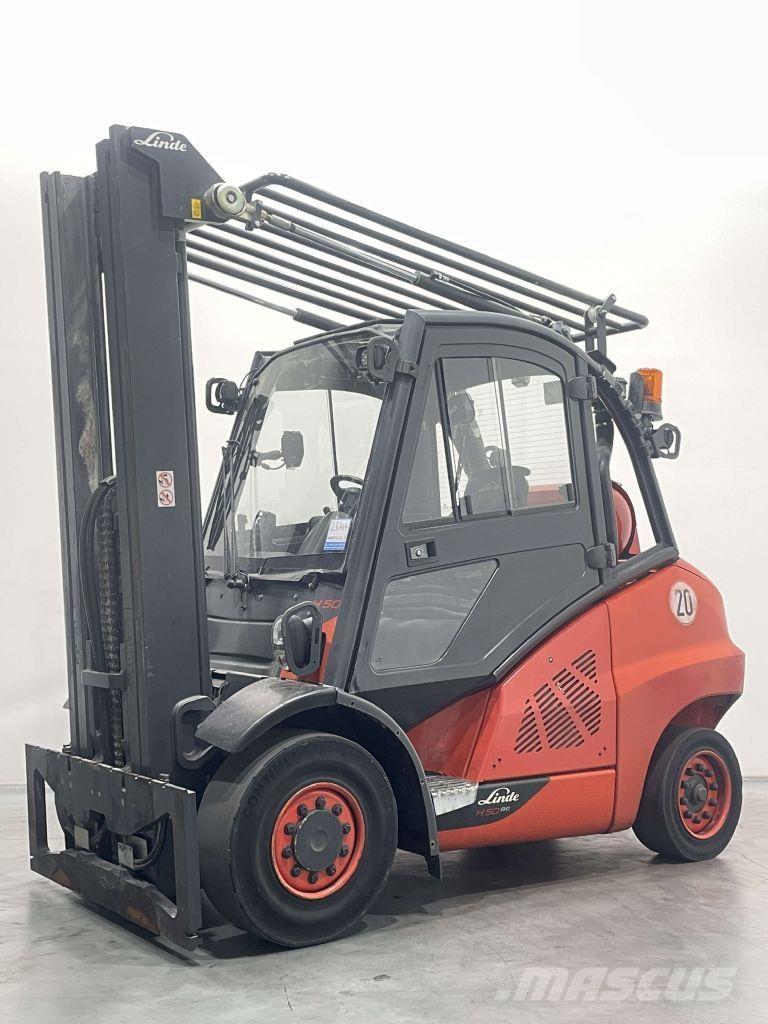 Linde H50T-02/600-394 LPG gaffeltrucks