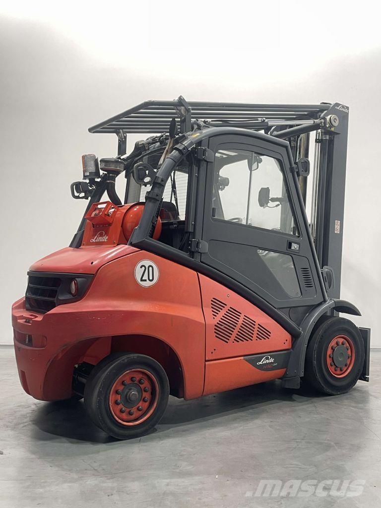 Linde H50T-02/600-394 LPG gaffeltrucks